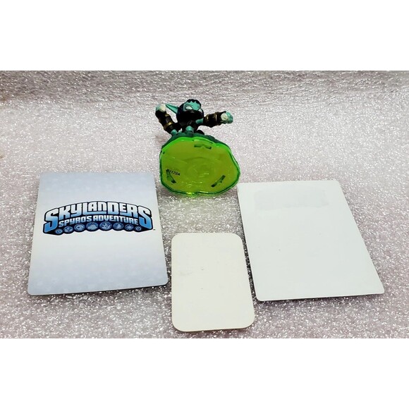 Skylander Spyro's Adventure Stealth Elf Figure With Card & Sticker - Picture 7 of 11